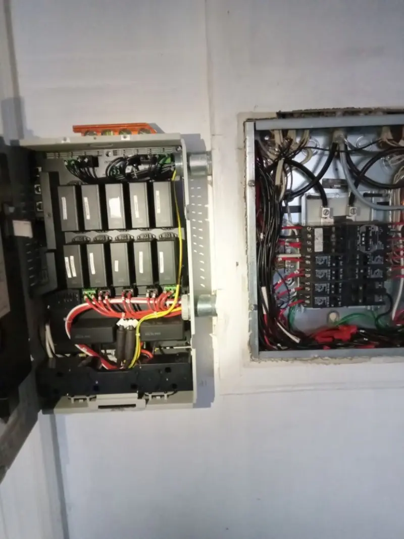 Electrical panel upgrade completed for Indoor Lighting Installation in Jackson